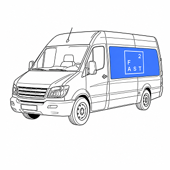 Van and Taxi Truck